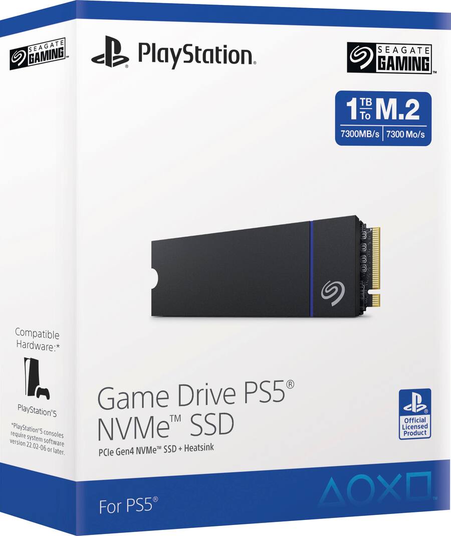 Seagate Game Drive NVMe 1TB Internal SSD PCIe Gen 4 x4 with Seagate Game Drive NVMe 1TB Internal SSD PCIe Gen 4 x4 with