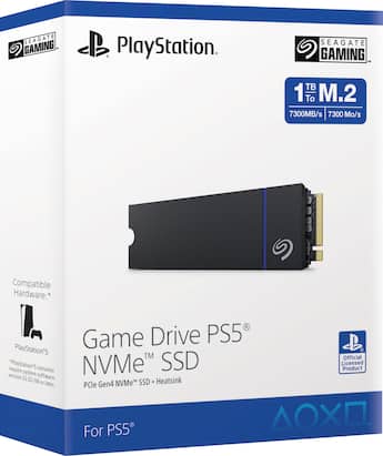 Seagate Game Drive NVMe 1TB Internal SSD PCIe Gen 4 x4 with Seagate Game Drive NVMe 1TB Internal SSD PCIe Gen 4 x4 with