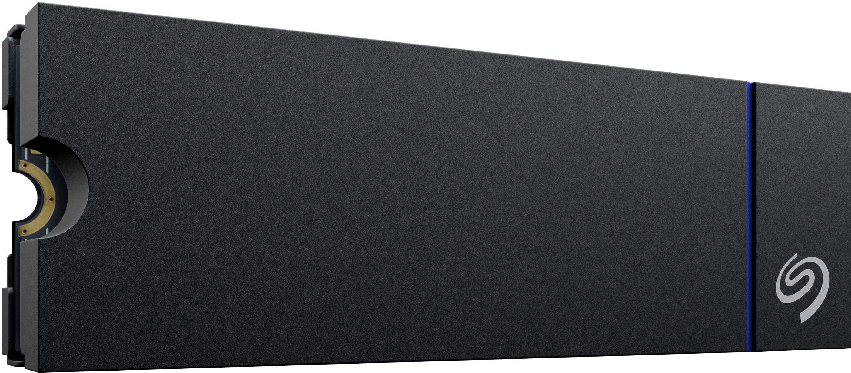 Alt View 1. Seagate - Game Drive NVMe 1TB Internal SSD PCIe Gen 4 x4 with Heatsink for PS5 - Black.