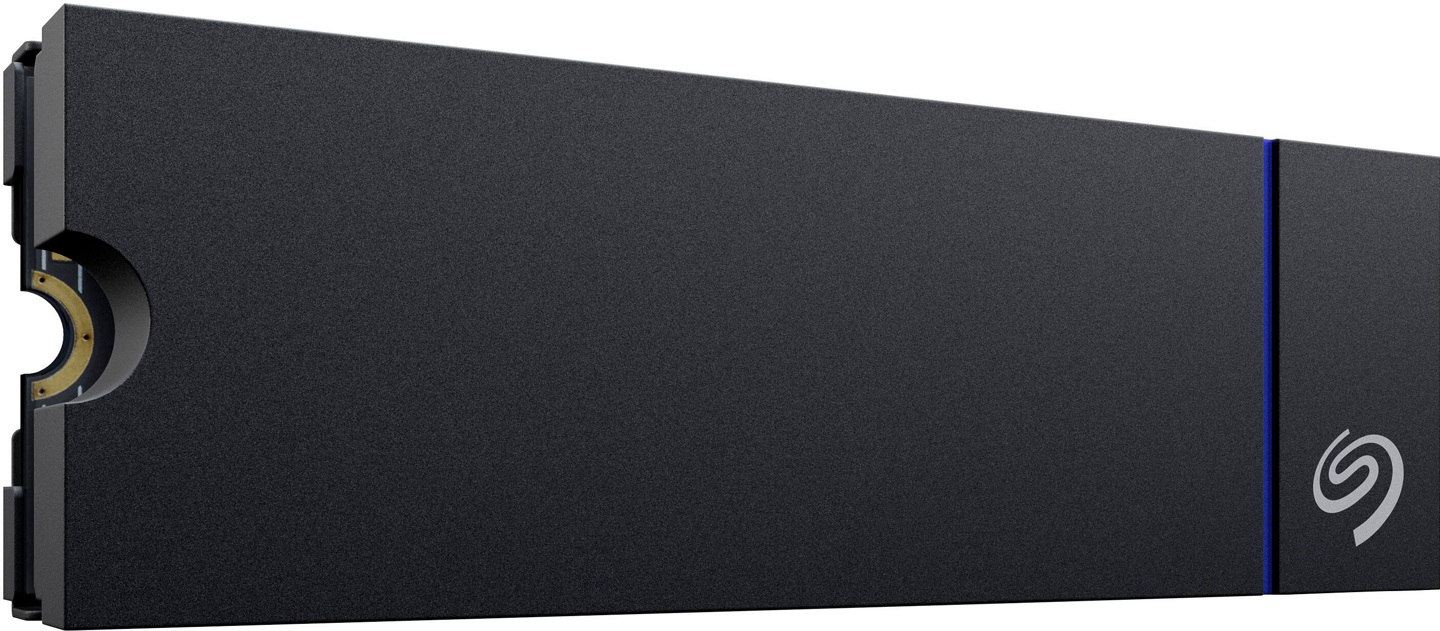 Alt View 1. Seagate - Game Drive NVMe 1TB Internal SSD PCIe Gen 4 x4 with Heatsink for PS5 - Black.