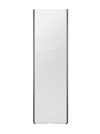 Front. LG - Styler Smart Clothing Care System with TrueSteam - White.