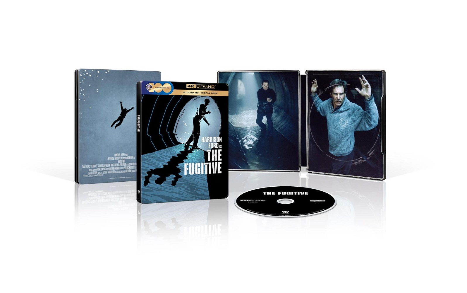 The Fugitive [Includes Digital Copy] [SteelBook] [4k Ultra HD Blu-ray]  [Only @ Best Buy] - Best Buy