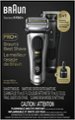 Alt View 14. Braun - Braun Series 9 PRO+ Electric Shaver with 6 in 1 SmartCare Center - Silver.