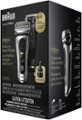 Alt View 15. Braun - Braun Series 9 PRO+ Electric Shaver with 6 in 1 SmartCare Center - Silver.