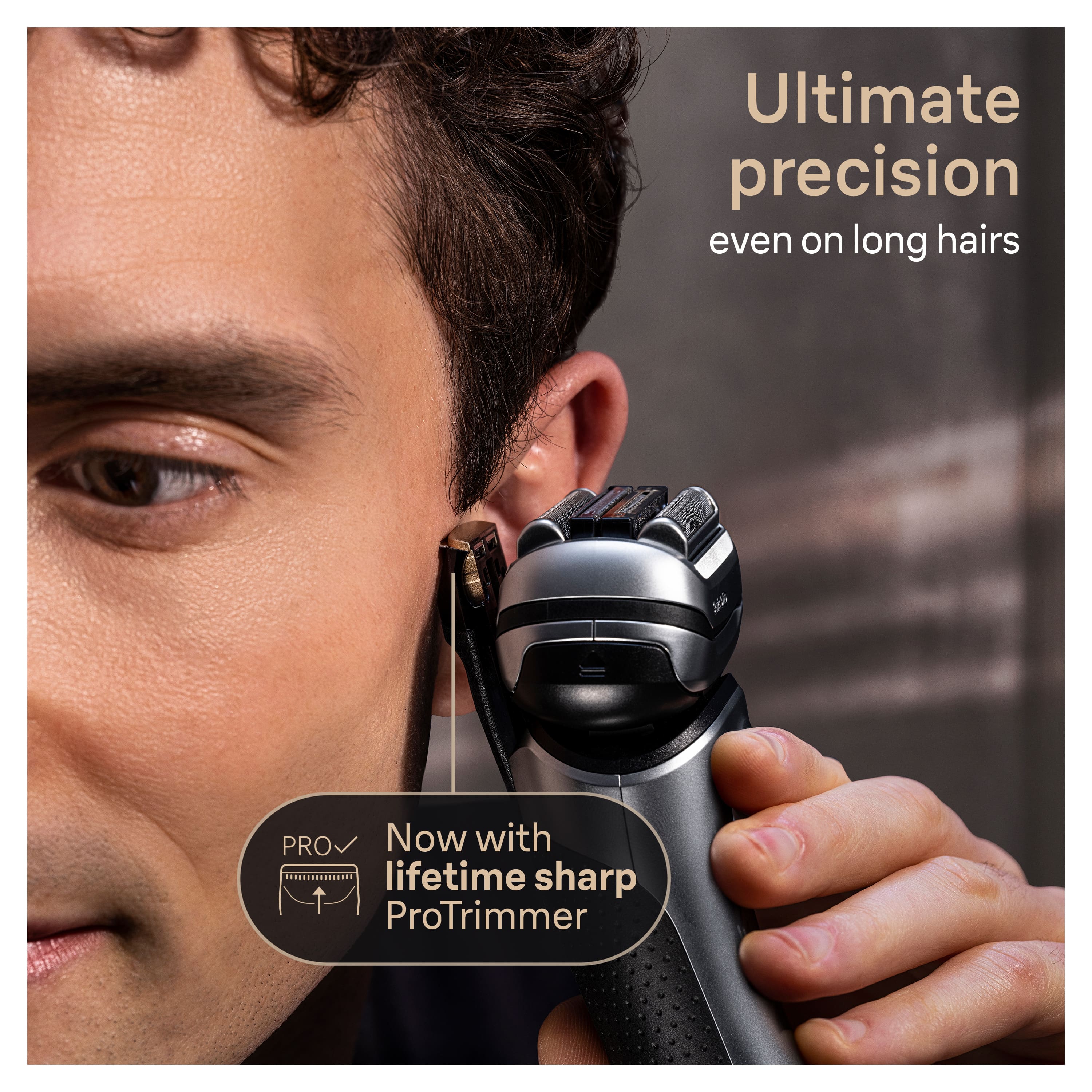 Alt View 19. Braun - Braun Series 9 PRO+ Electric Shaver with 6 in 1 SmartCare Center - Silver.