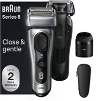 Braun Series 8 Electric Shaver with 5 in 1 SmartCare Center - Galvano Silver - Alt_View_Zoom_11