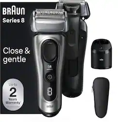Braun - Series 8 Electric Shaver with 5 in 1 SmartCare Center - Galvano Silver - Alt_View_Zoom_11