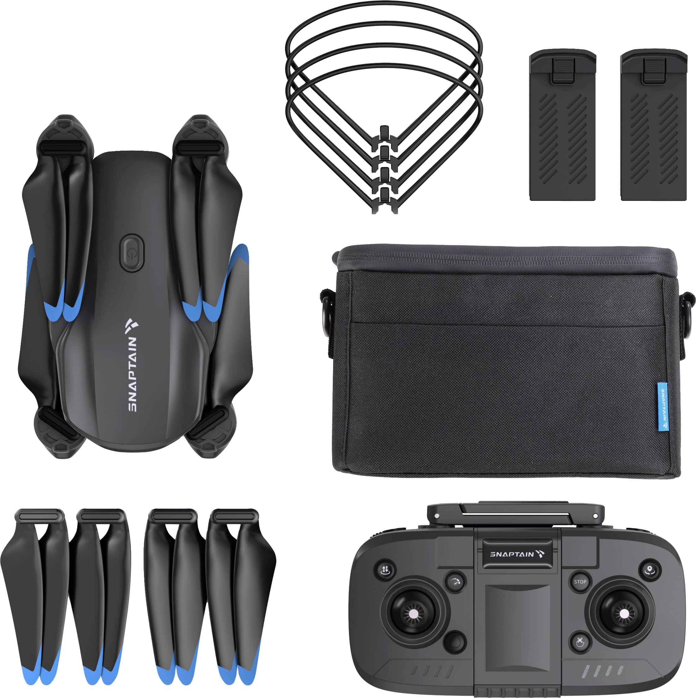 Alt View 12. Snaptain - E20 Foldable Drone with Remote Controller - Gray.