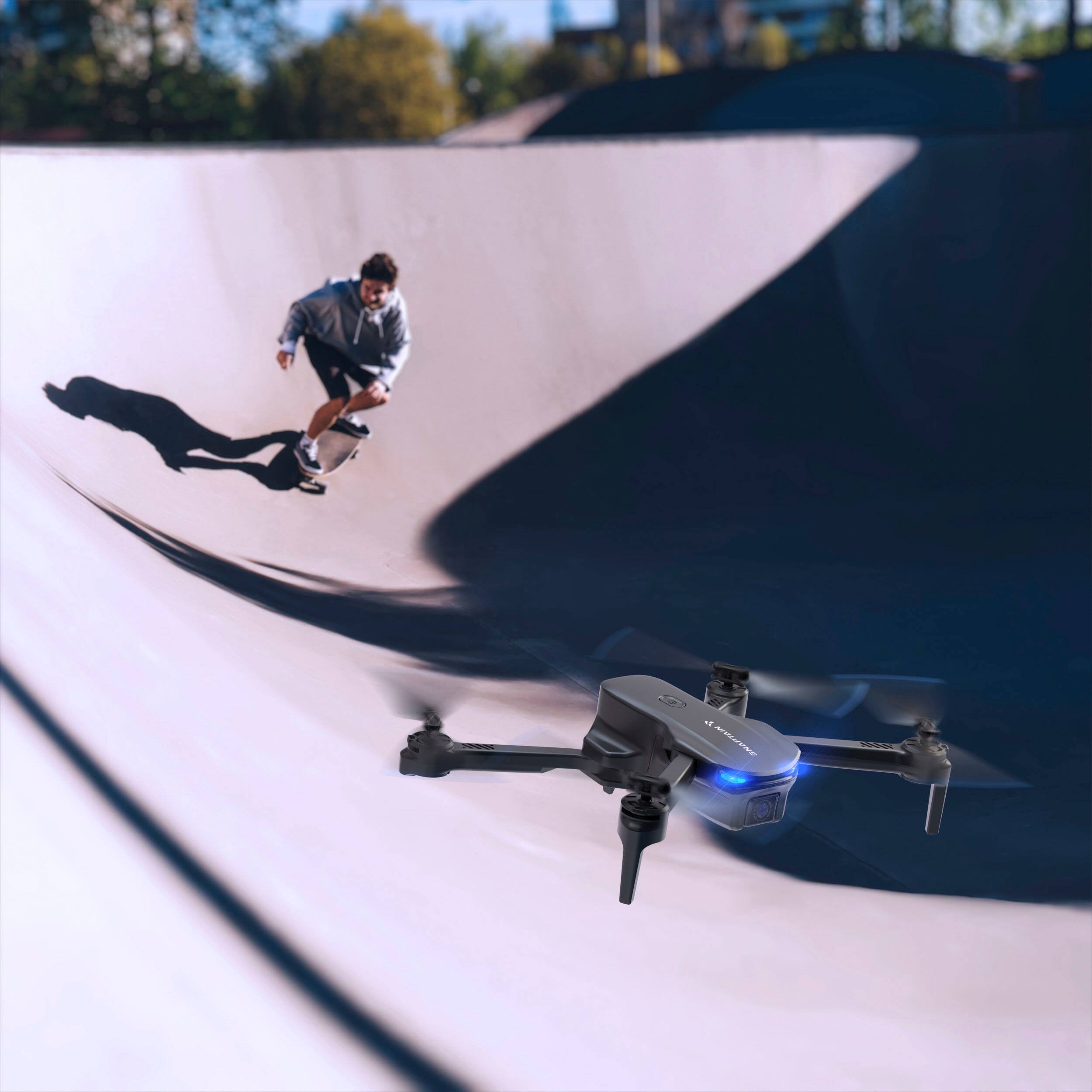 Alt View 16. Snaptain - E20 Foldable Drone with Remote Controller - Gray.