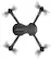 Left. Snaptain - E20 Foldable Drone with Remote Controller - Gray.