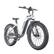 Angle. GoTrax - Tundra Step Thru eBike w/ 43 mile Max Operating Range and 20 MPH Max Speed - Silver.