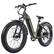Angle. GoTrax - Tundra Step Thru eBike w/ 43 mile Max Operating Range and 20 MPH Max Speed - Green.