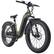 Front. GoTrax - Tundra Step Thru eBike w/ 43 mile Max Operating Range and 20 MPH Max Speed - Green.