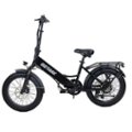 Left Zoom. GoTrax - F2 Foldable eBike w/ 40 mile Max Operating Range and 20 MPH Max Speed - Black.