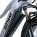 Alt View 12. GoTrax - Tundra Step Over eBike w/ 43 mile Max Operating Range and 20 MPH Max Speed - Silver.