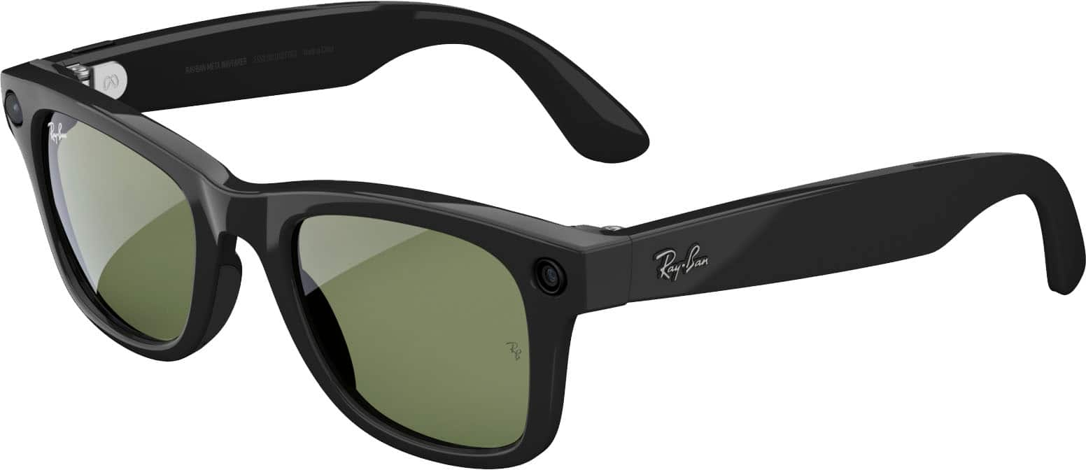 Ray-Ban Meta Wayfarer (Large) Smart Bluetooth Audio Glasses Shiny