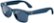Front. Ray-Ban Meta - Wayfarer Smart Glasses with Meta Ai, Audio, Photo, Video Compatibility - Polarized Blue Lenses - Matte Jeans.