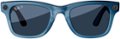 Alt View 11. Ray-Ban Meta - Wayfarer Smart Glasses with Meta Ai, Audio, Photo, Video Compatibility - Polarized Blue Lenses - Matte Jeans.