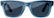 Alt View 11. Ray-Ban Meta - Wayfarer Smart Glasses with Meta Ai, Audio, Photo, Video Compatibility - Polarized Blue Lenses - Matte Jeans.