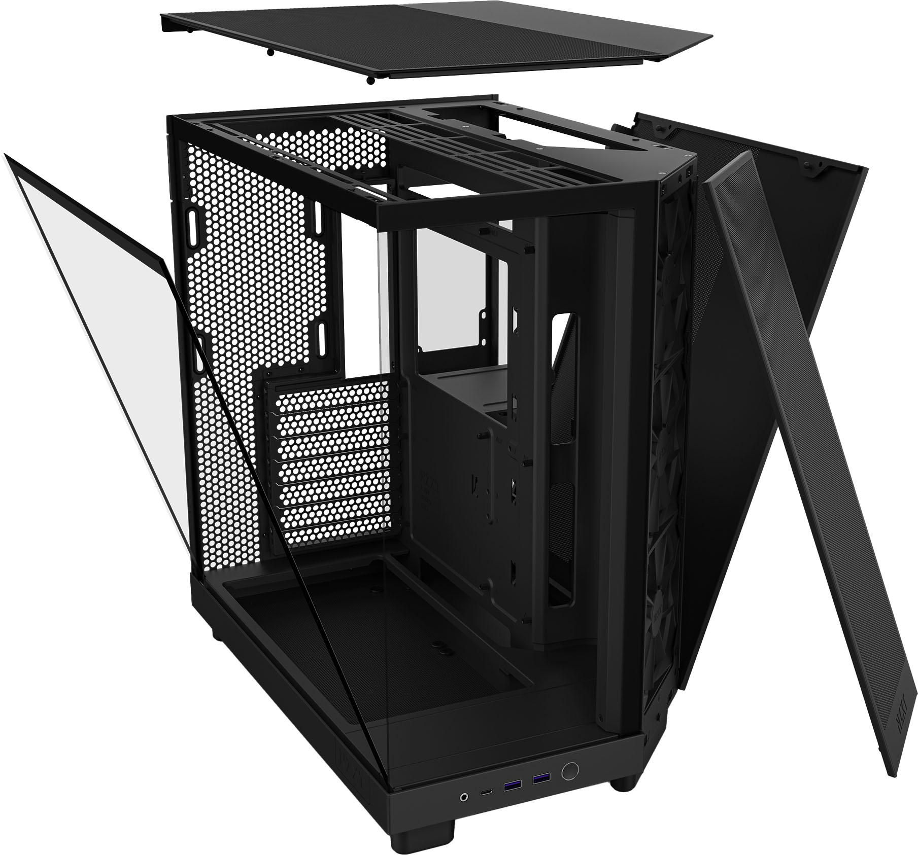 Check out the most recent offering from NZXT, The H6 Flow. 💨🍃 Some quick  points: Compact dual-chamber mid-tower design, with a perforated…