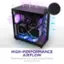 High-Performance Airflow: Perforation pattern on the panels is optimized for maximum airflow.