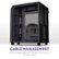 Alt View 15. NZXT - H6 Flow RGB ATX Mid-Tower Case with Dual Chamber - Black.