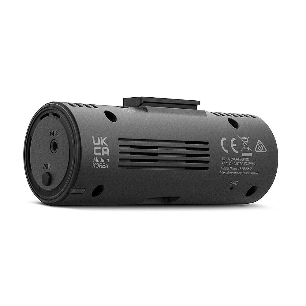 Alt View 11. THINKWARE - F70 PRO 1080P Dash Cam with Wi-Fi - Black.