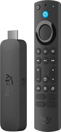 Amazon - Fire TV Stick 4K Max streaming device, supports Wi-Fi 6E, Ambient Experience, free & live TV without cable or satellite - Black