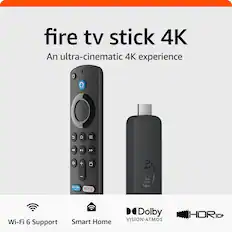 Fire TV Stick 4K: An Ultra-Cinematic 4K Experience.