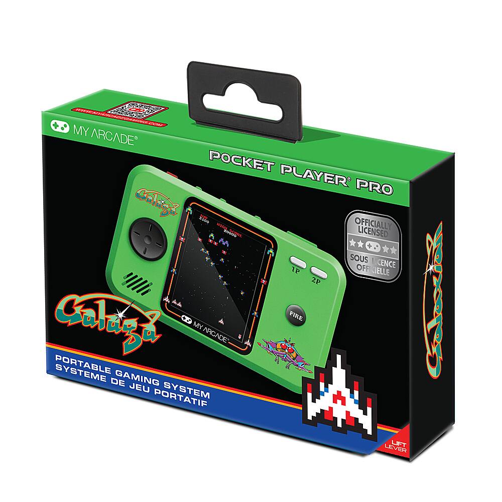 Alt View 13. My Arcade - Galaga Pocket Player Pro - Green & Black.