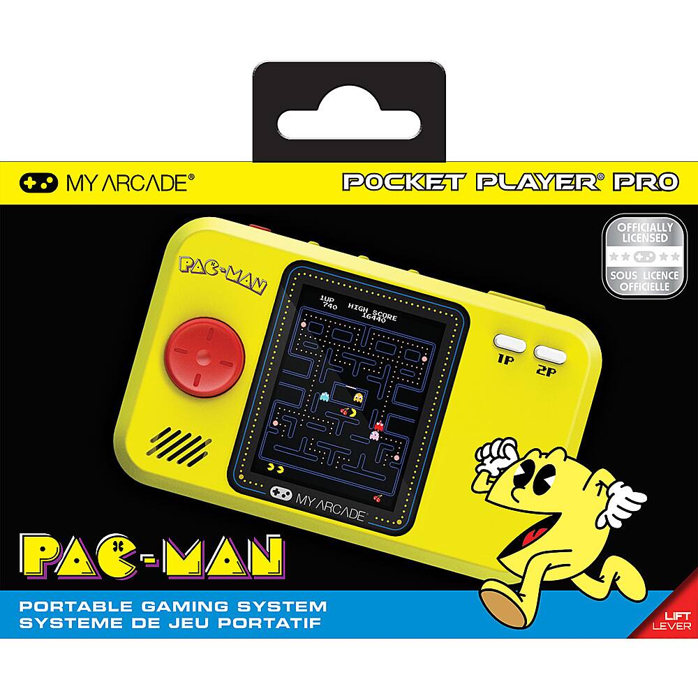 Alt View 13. My Arcade - Pac-Man Pocket Player Pro - Yellow.