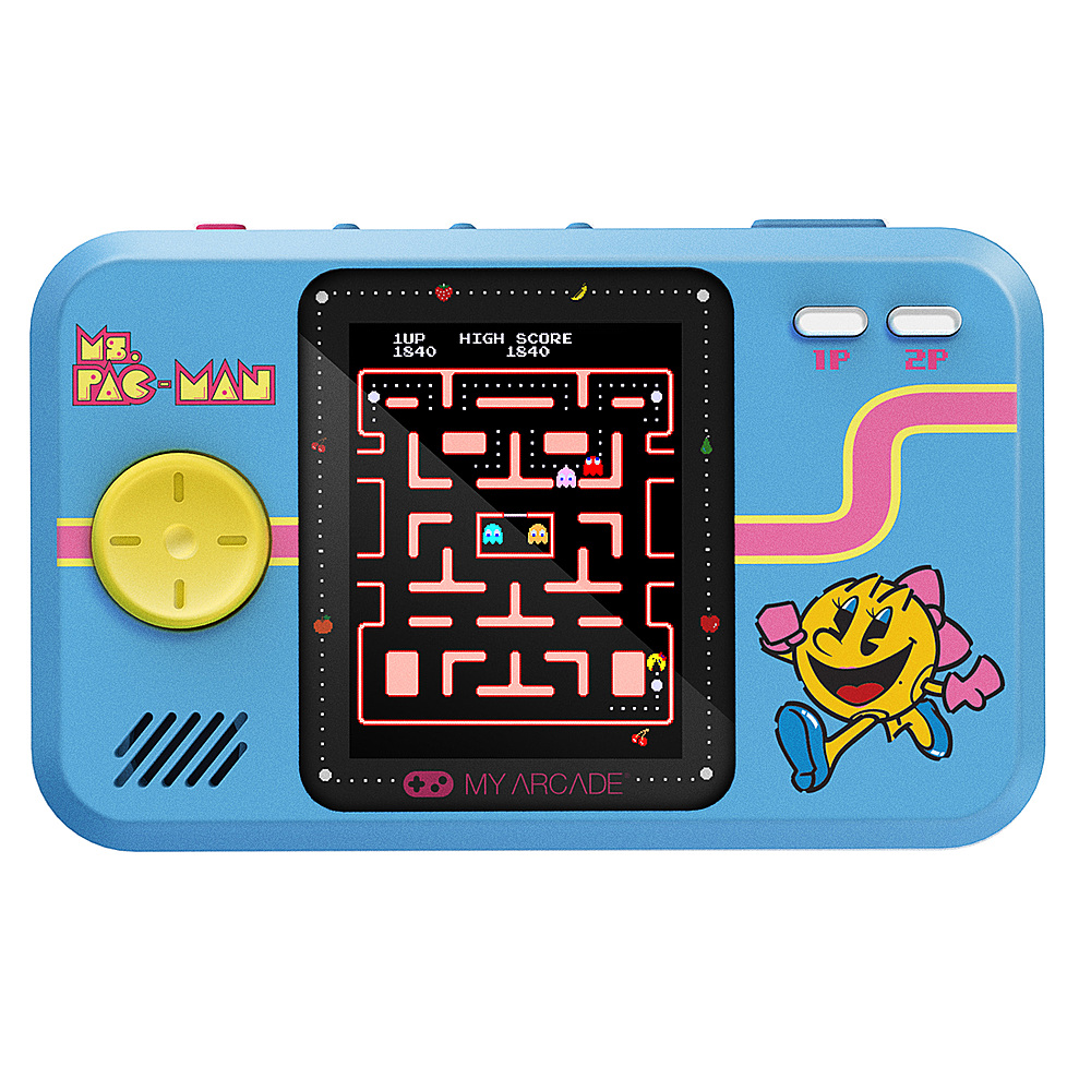 My Arcade - Ms Pac-Man Pocket Player Pro - Pink & Blue