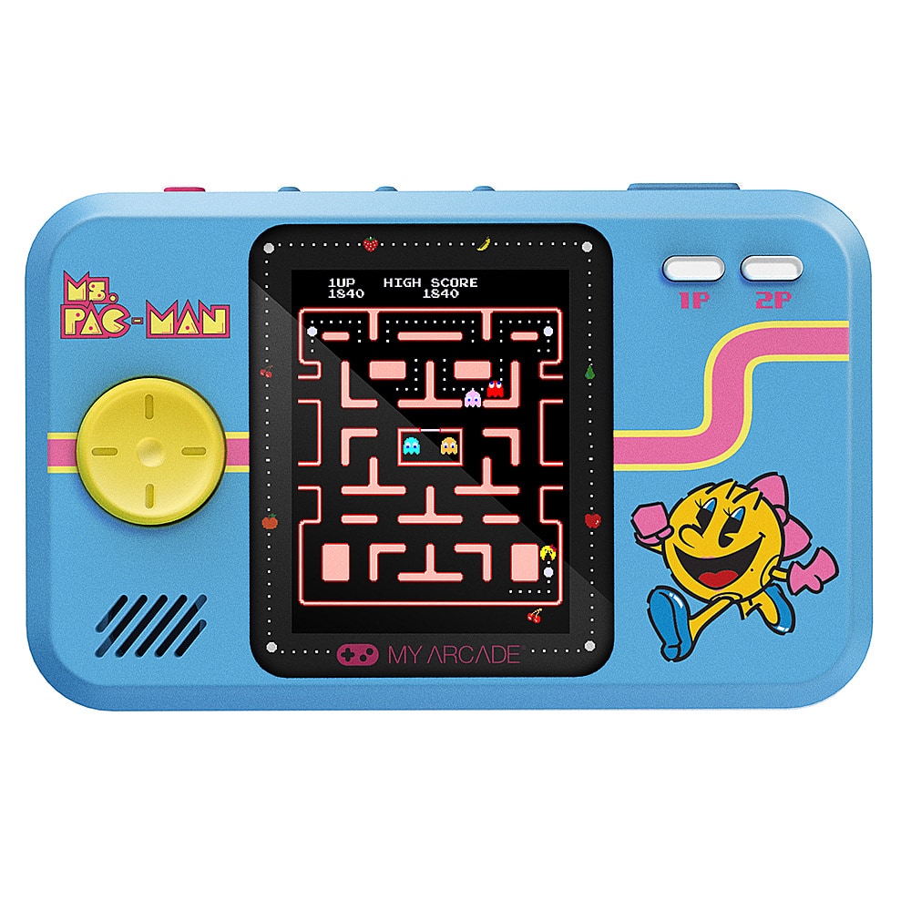 My Arcade - Ms Pac-Man Pocket Player Pro - Pink & Blue