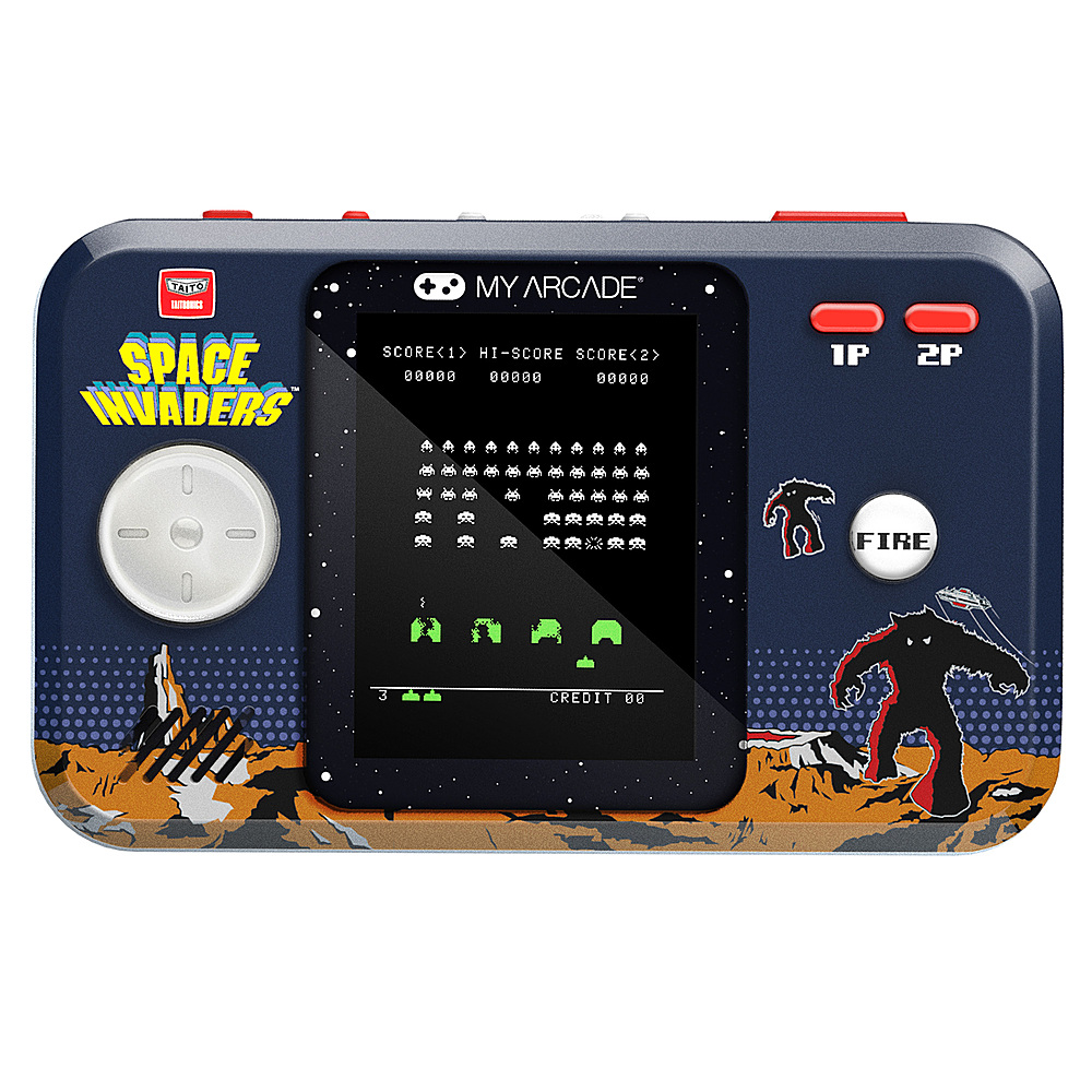My Arcade - Space Invaders Pocket Player Pro - Blue