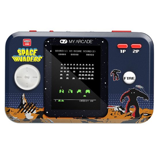 Alt View 11. My Arcade - Space Invaders Pocket Player Pro - Blue.