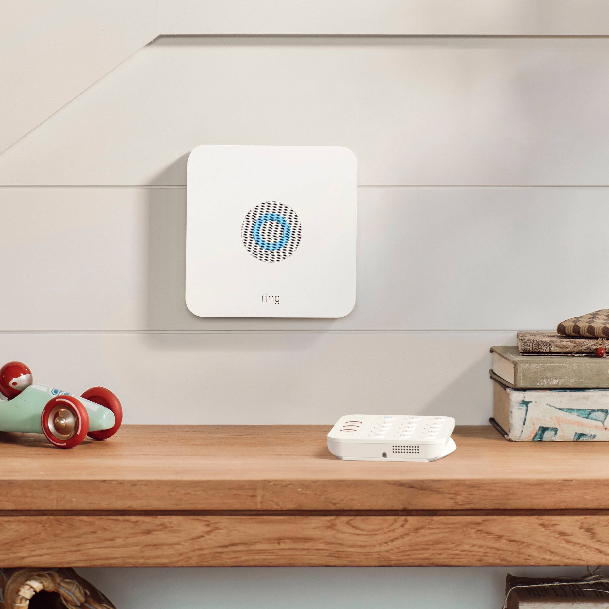 Alt View 12. Ring - Alarm Security Kit 9-Piece (2nd Gen) - White.