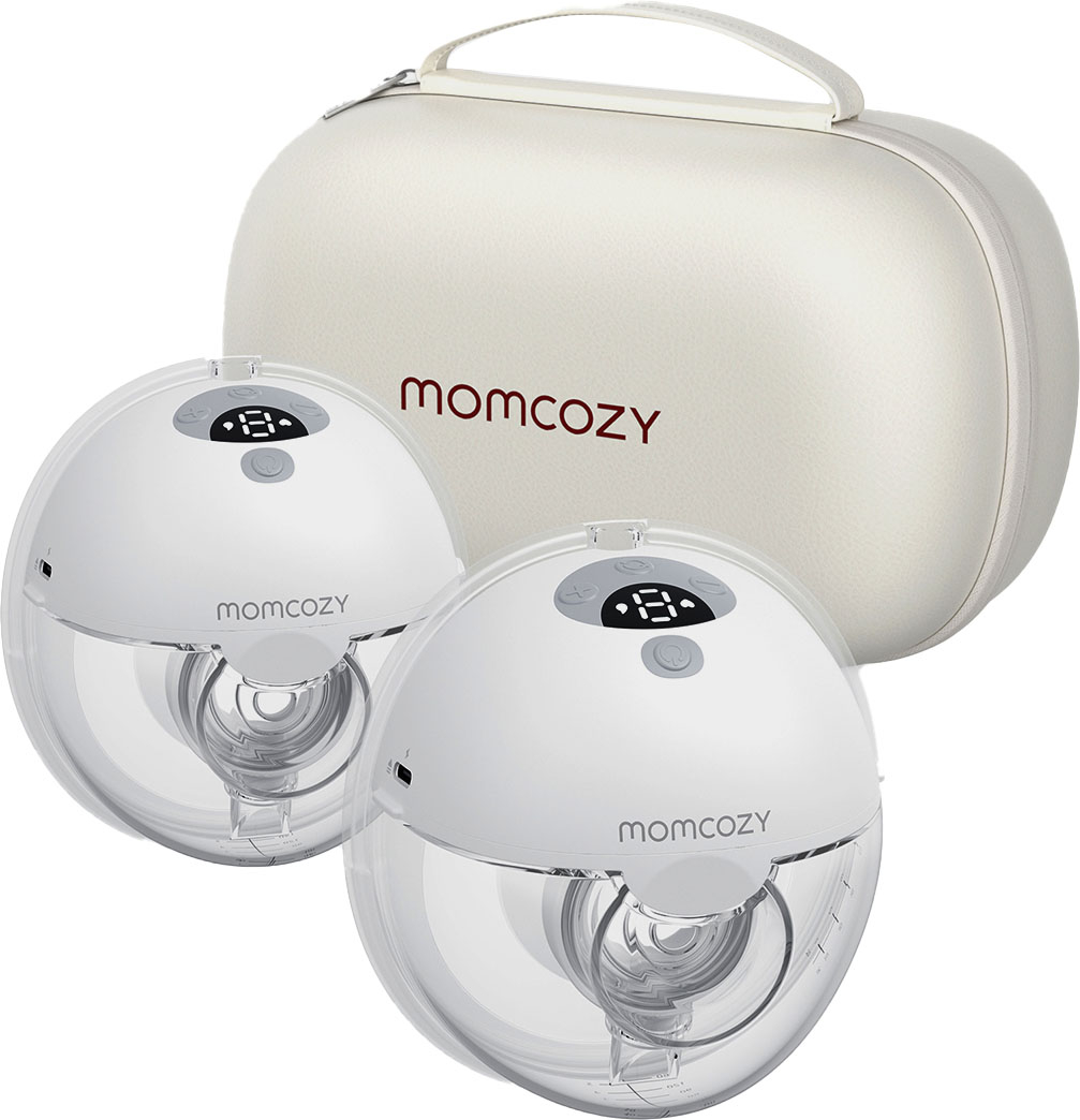 Momcozy Double M5 Wearable Electric Breast Pump Gray BP078-GR00BA-A - Best  Buy