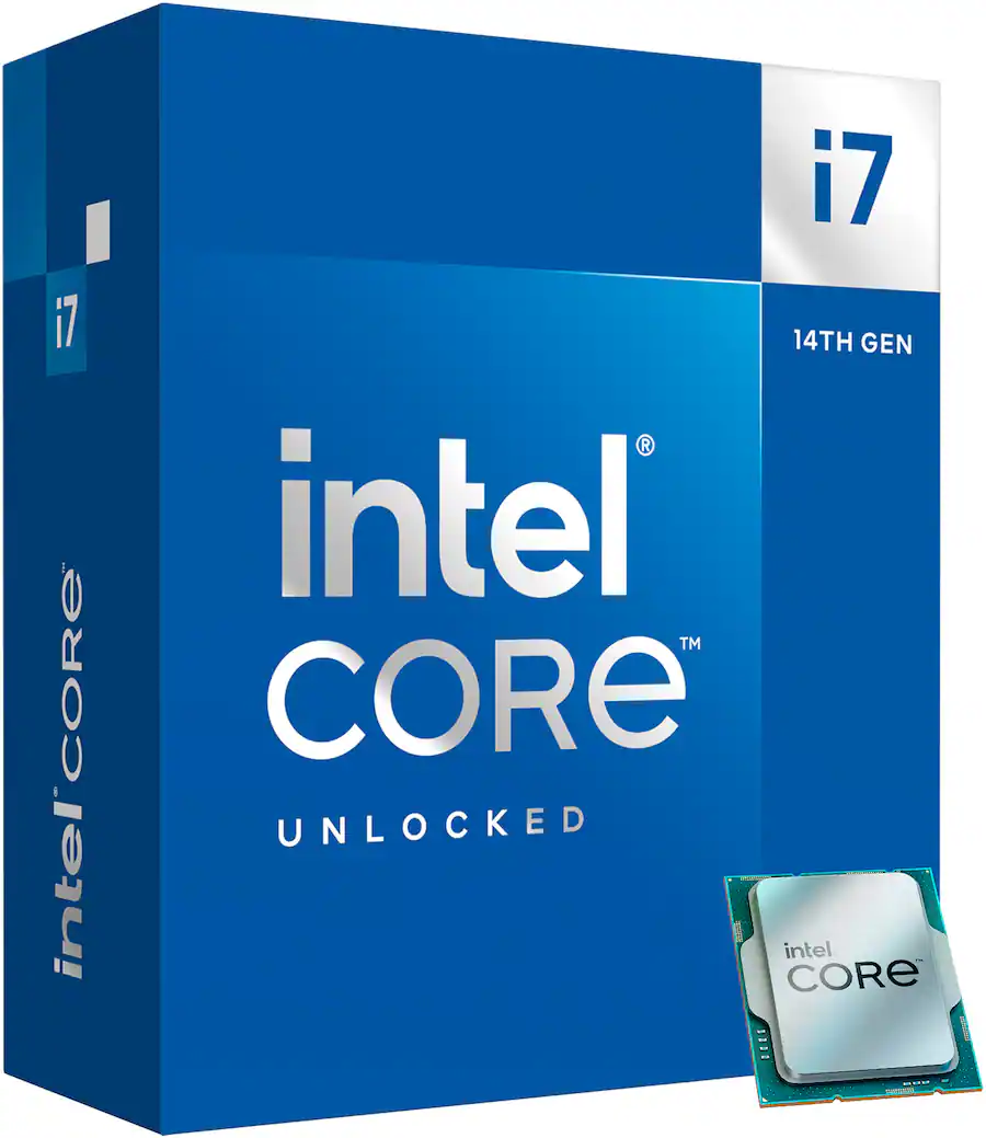 Intel Core i7 14700K 14th Gen 20 Core 28 Thread 4.3GHz (5.6GHz Turbo ...