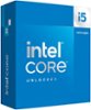 Intel - Core i5-14600K 14th Gen 14-Core 20-Thread - 4.0GHz (5.3GHz Turbo) Socket LGA 1700 Unlocked Desktop Processor - Multi