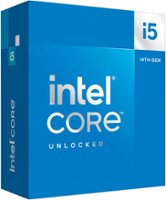 Intel - Core i5-14600K 14th Gen 14-Core 20-Thread - 4.0GHz (5.3GHz Turbo) Socket LGA 1700 Unlocked Desktop Processor - Multi - Front_Zoom