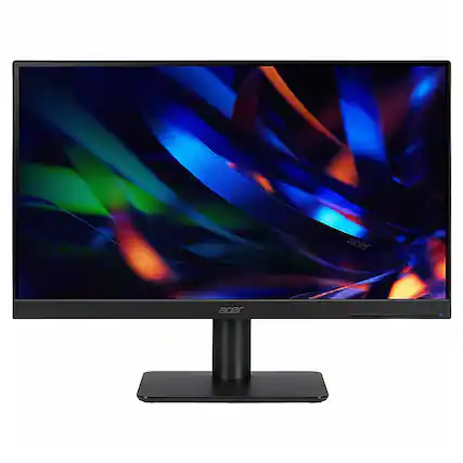 Front. Acer - 21.5" LCD FHD Monitor (HDMI, VGA) - Black.