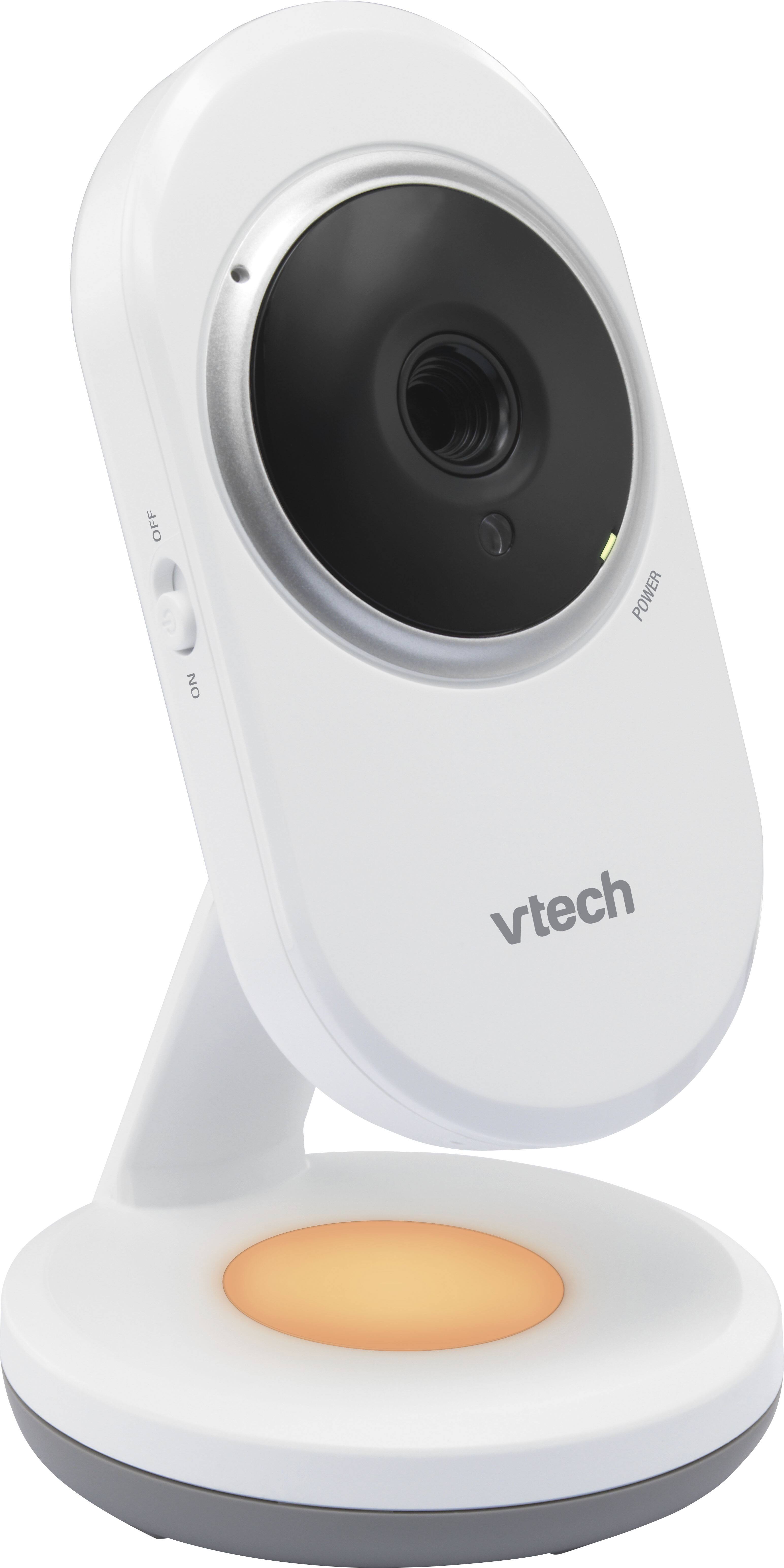 Alt View 12. VTech - 2.8” Digital Video Baby Monitor with Night Light - White.