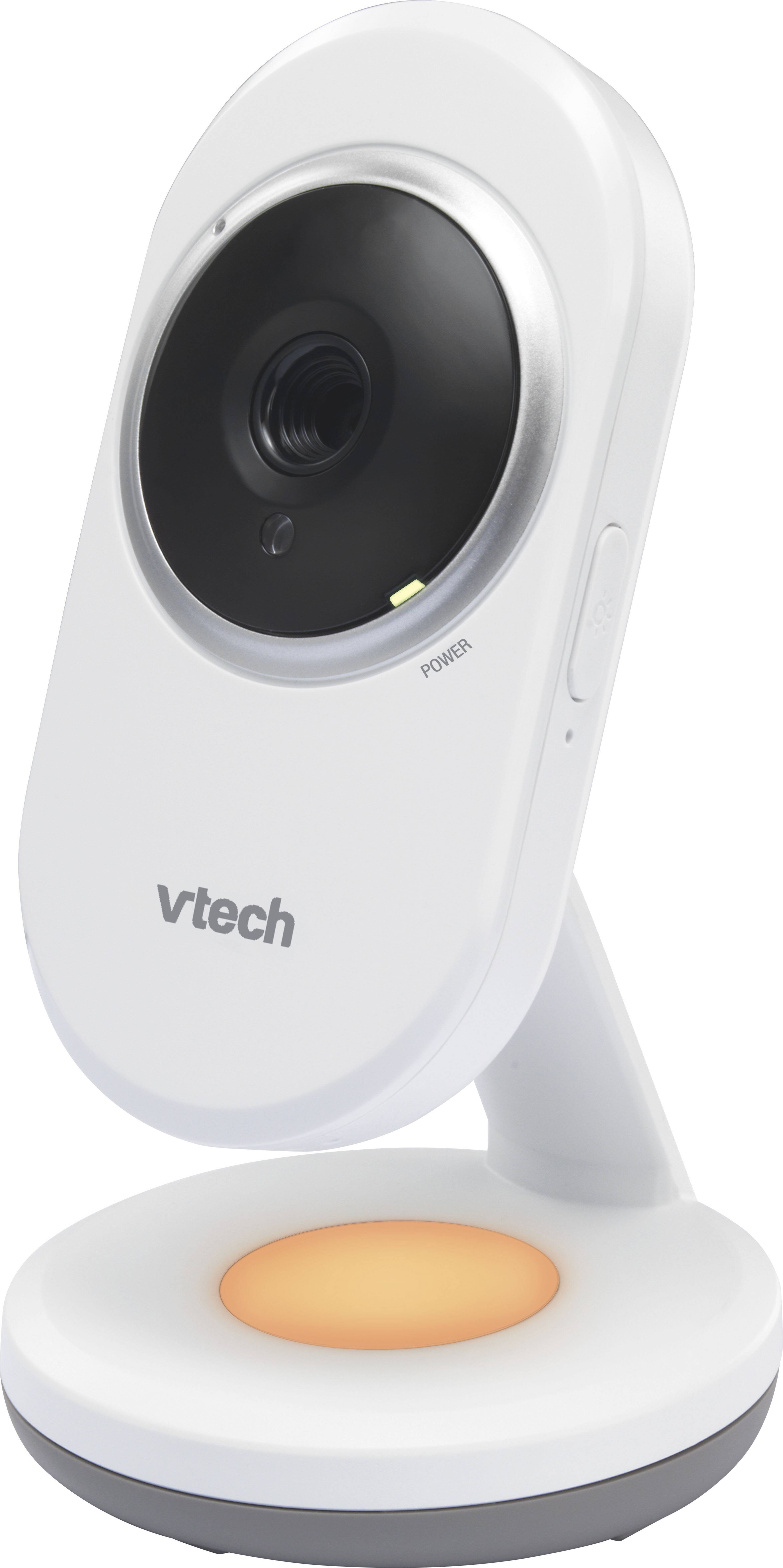 Alt View 13. VTech - 2.8” Digital Video Baby Monitor with Night Light - White.