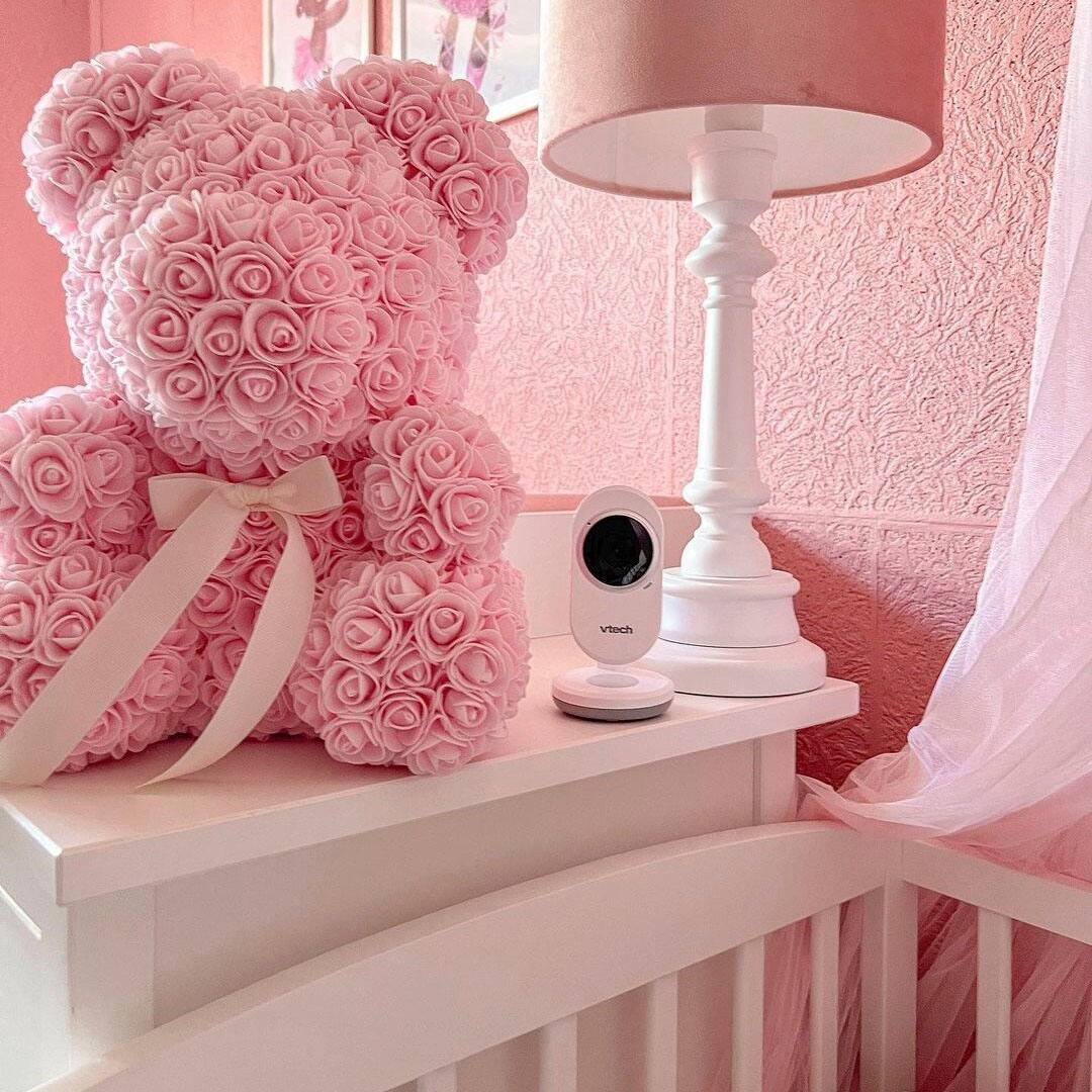 Alt View 18. VTech - 2.8” Digital Video Baby Monitor with Night Light - White.