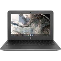Refurbished HP Chromebook 11 G7 Laptop, Celeron N4000 1.1GHz, 4GB, 16GB SSD, 11.6" HD, Chrome OS, CAM, A GRADE - Gray - Front_Zoom