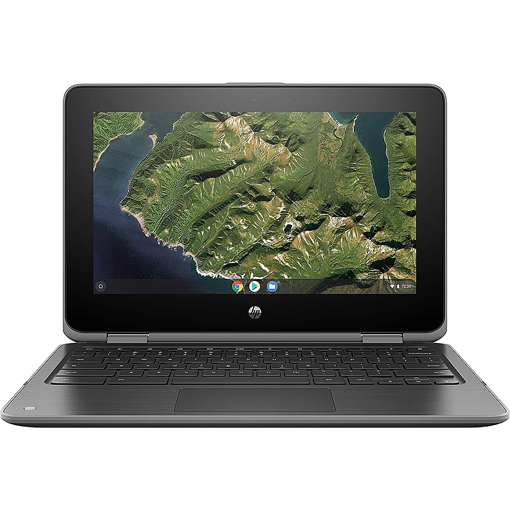Refurbished HP Chromebook x360 11 G2 Laptop, Celeron N4100 1.1GHz