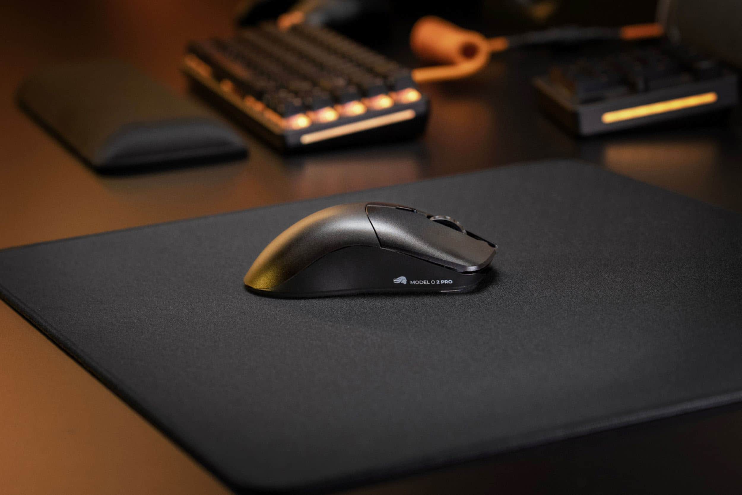 Alt View 12. Glorious - Glorious Model O 2 PRO Lightweight Wireless Gaming Mouse with Optical Switches - Black.