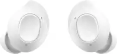 Front. Samsung - Galaxy Buds FE Wireless Earbud Headphones - White.