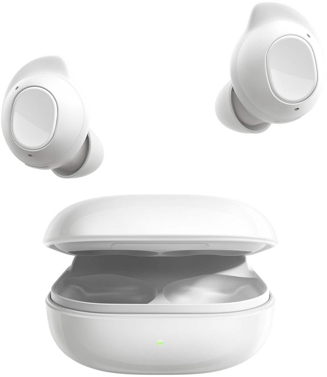 Alt View 11. Samsung - Galaxy Buds FE Wireless Earbud Headphones - White.