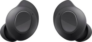 Samsung - Galaxy Buds FE Wireless Earbud Headphones - Graphite - Front_Zoom